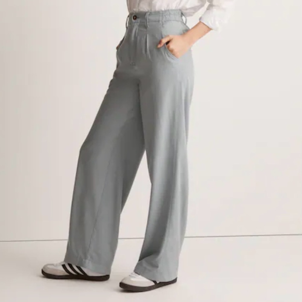 Madewell The Neale Straight Leg Pant in Overcast